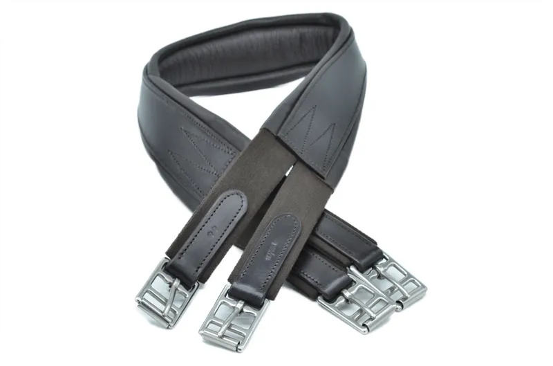 Dever Classic Deluxe Atherstone Girth - Elastic Both Ends-3