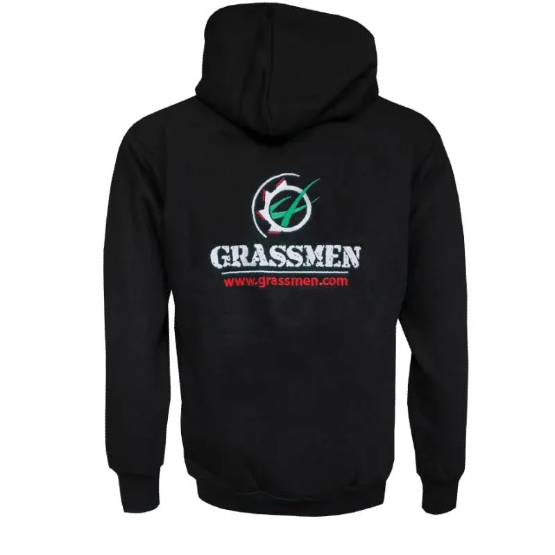 Grassmen Standard Unisex Adults Hoodie Black-1