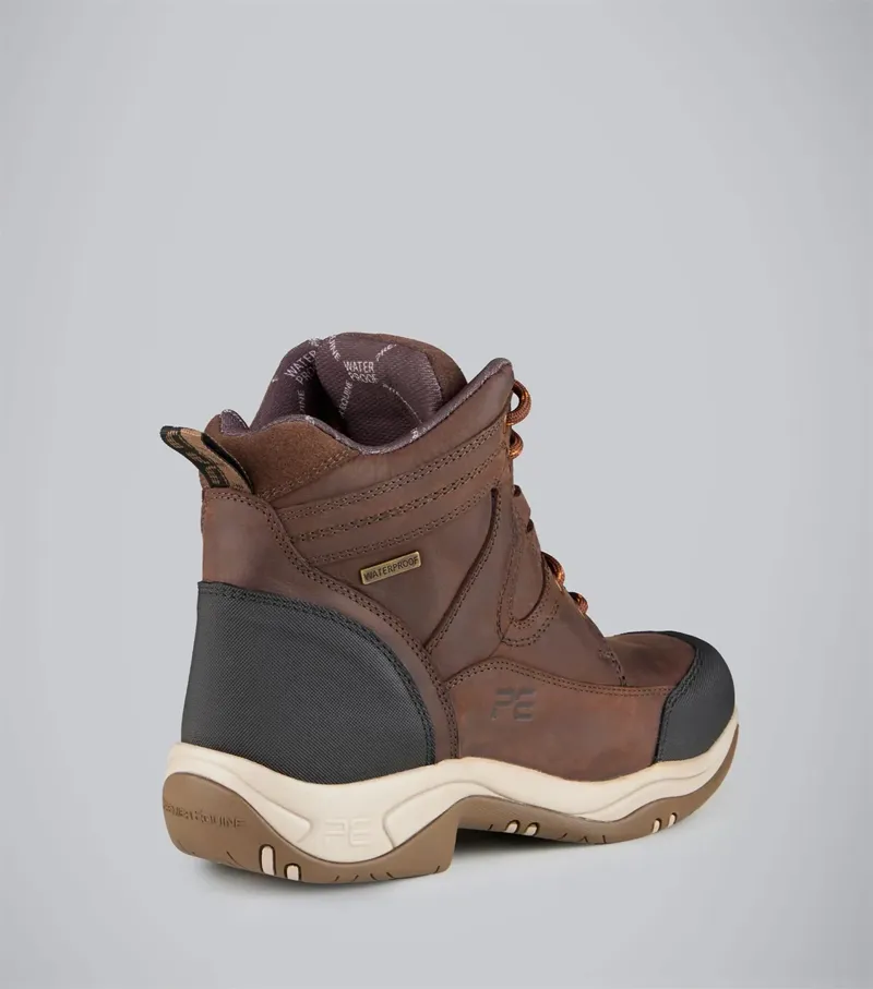 Premier Equine Vinci Waterproof Laced Boot in Brown-1