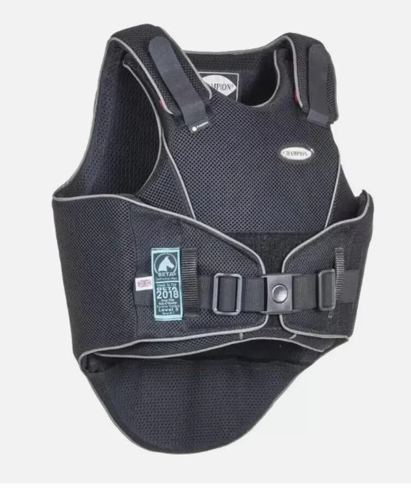 Champion Flexair Body Protector in Black/Gunmetal