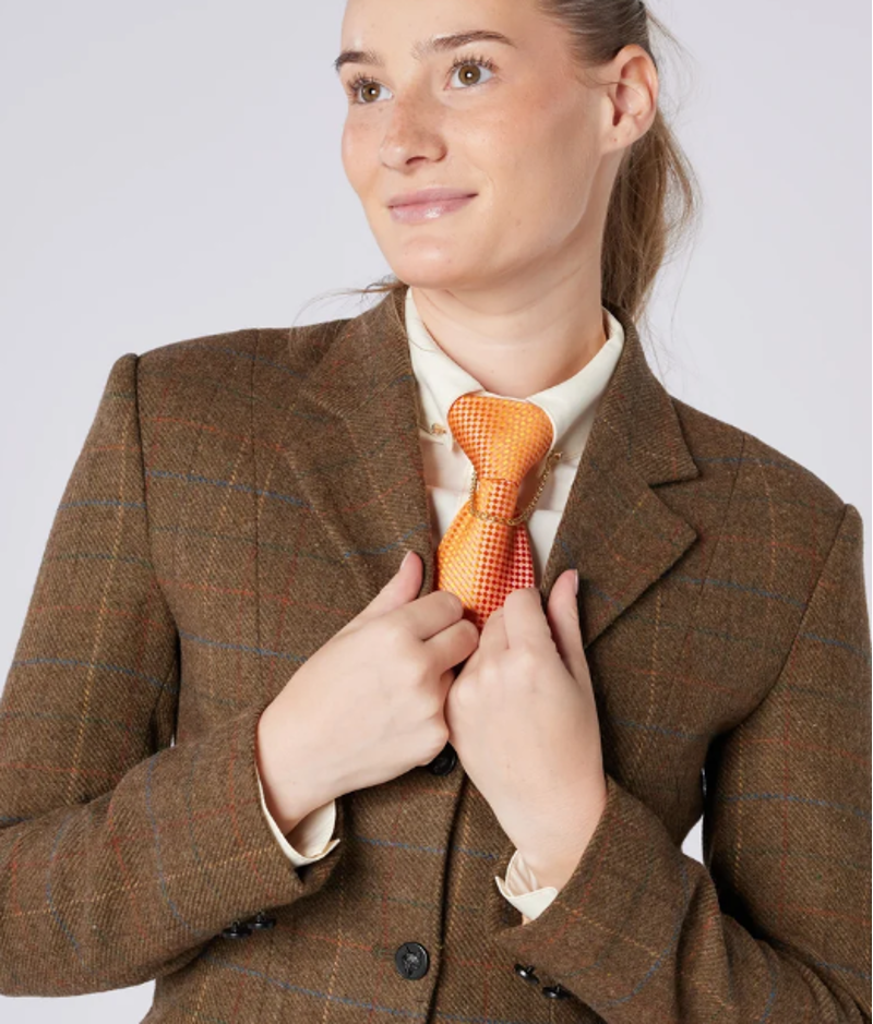 Cameo Tweed Show Jacket Moss-1
