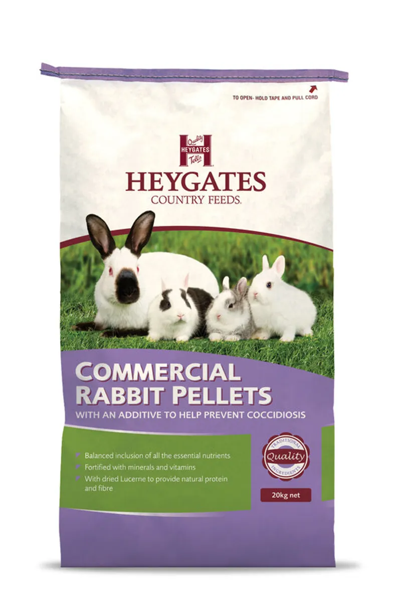 Heygates Commercial Rabbit Pellets + Coccidiostat