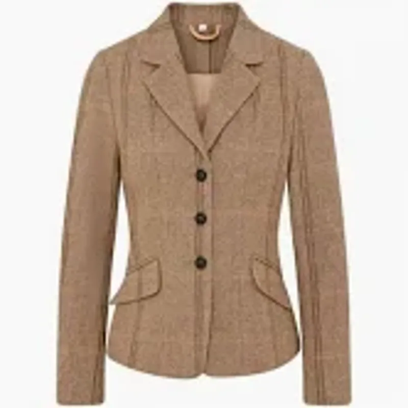 Cameo Green Tweed Show Jacket