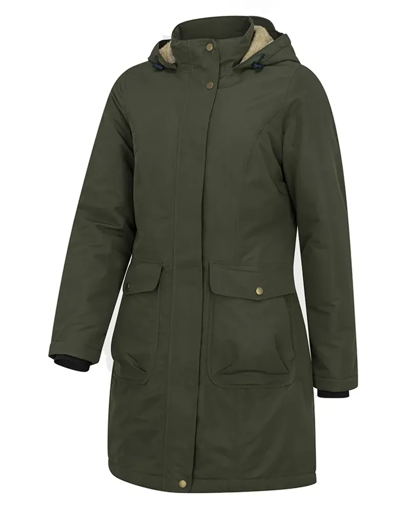 Walker Long Coat Fern Green