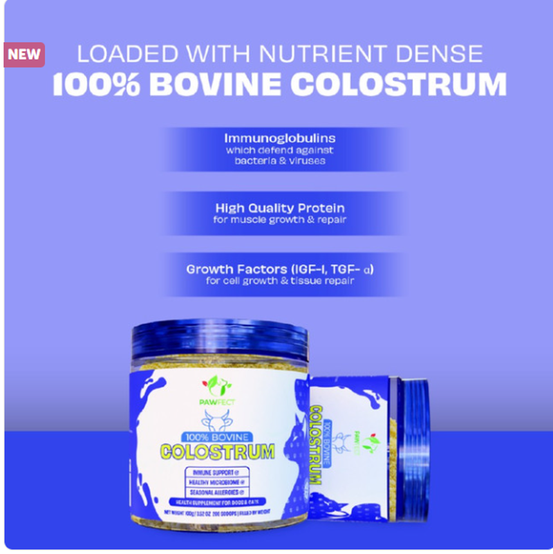 Pawfect 100 Bovine Colostrum 100g-1