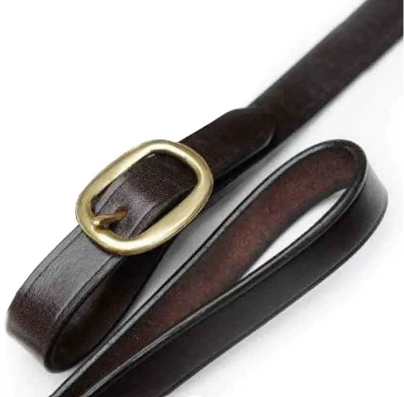 Ascot Leather Lead Rein Brown-1