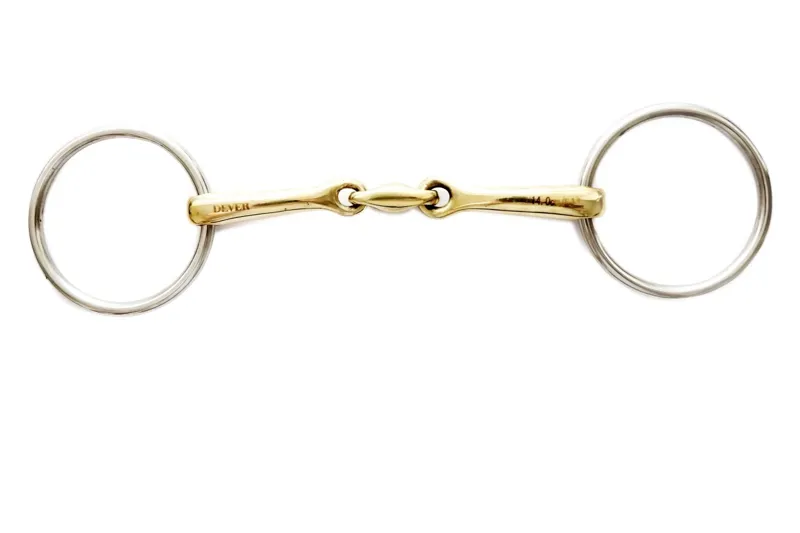SNAFFLE COPPER MOUTH AND LOZENGE MOUTHPIECE 5INCH
