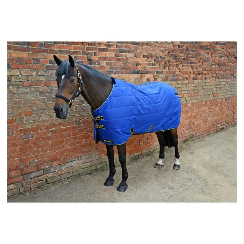 StormX Original 100 Stable Rug - - Royal Blue/Navy/Yellow