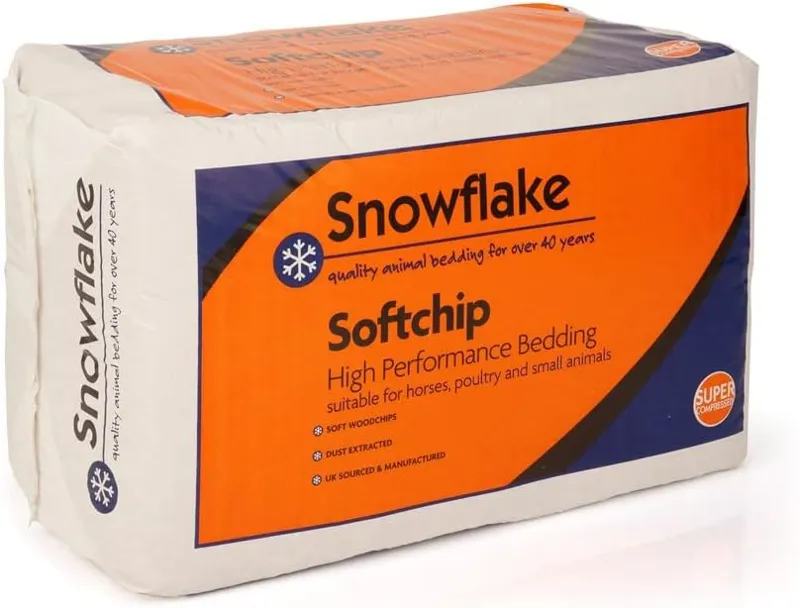 Snowflake Softchip Bedding
