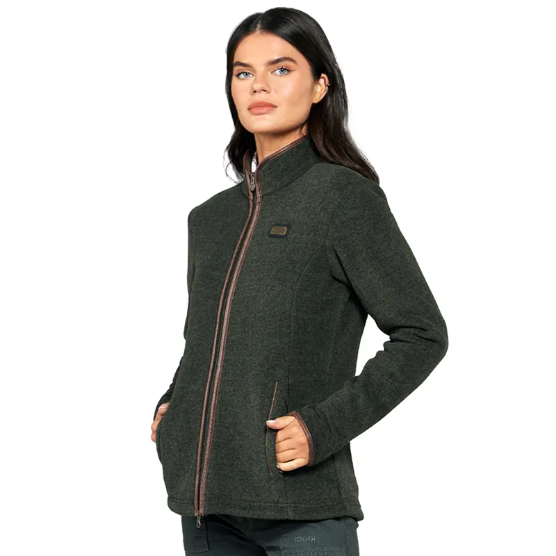 Toggi Britannia Womens Fleece Jacket Forest Green-3