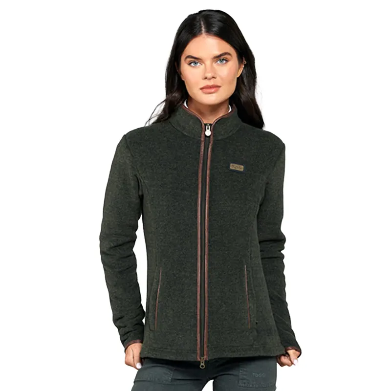 Toggi Britannia Womens Fleece Jacket Forest Green-5