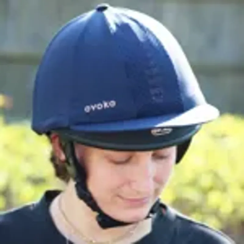 Evoke Vented Hat Silk Navy-1