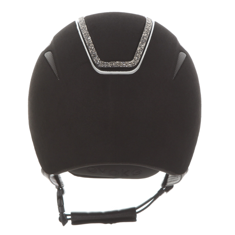 Callisto Classic Peak Black Suede/Marcasite Crystal Frame-3