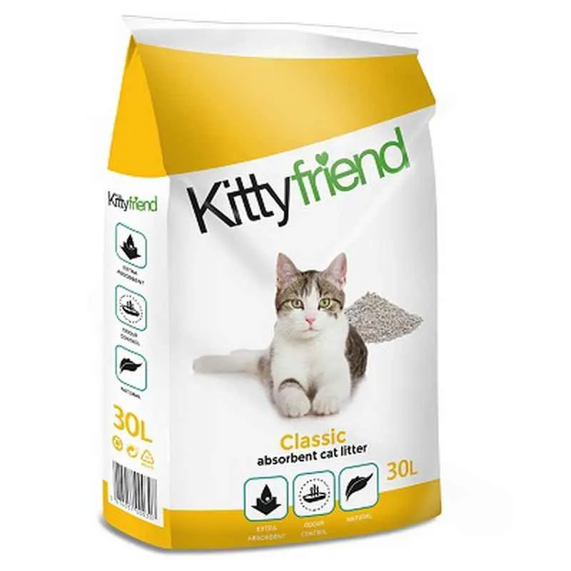 Kitty Friend Classic Cat Litter 30ltr
