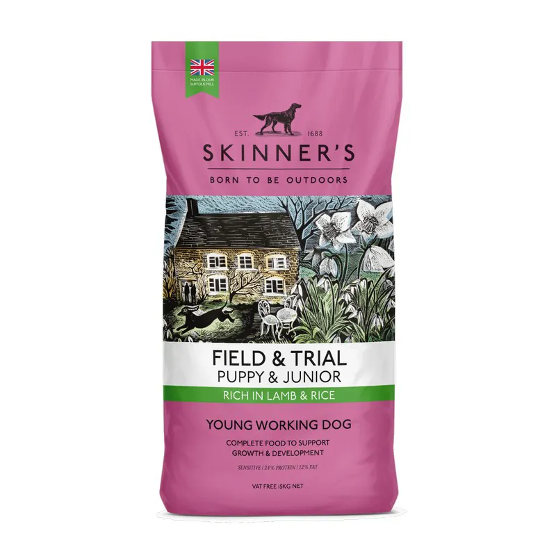 Skinners Field and Trial Puppy Lamb and Rice 15kg