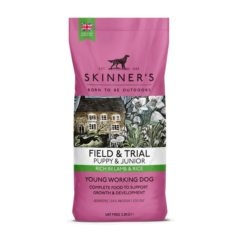 Skinners Field and Trial Puppy Lamb and Rice 2.5kg