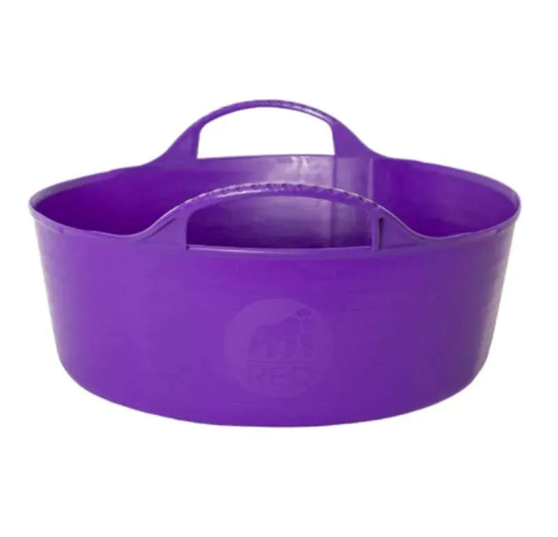 Faulks and Company Mini Shallow Flexible 5 Litre Gorilla Tub in Purple