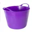 Faulks and Company Small 14 Litre Gorilla Tub in Purple