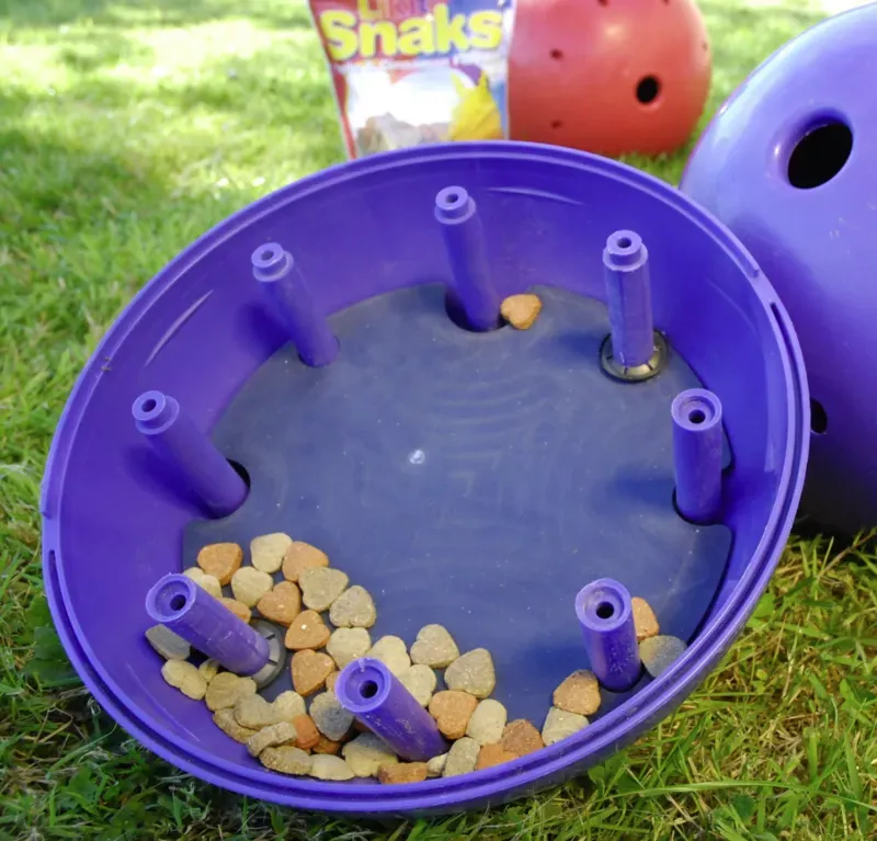 Likit Snak-a-Ball in Purple