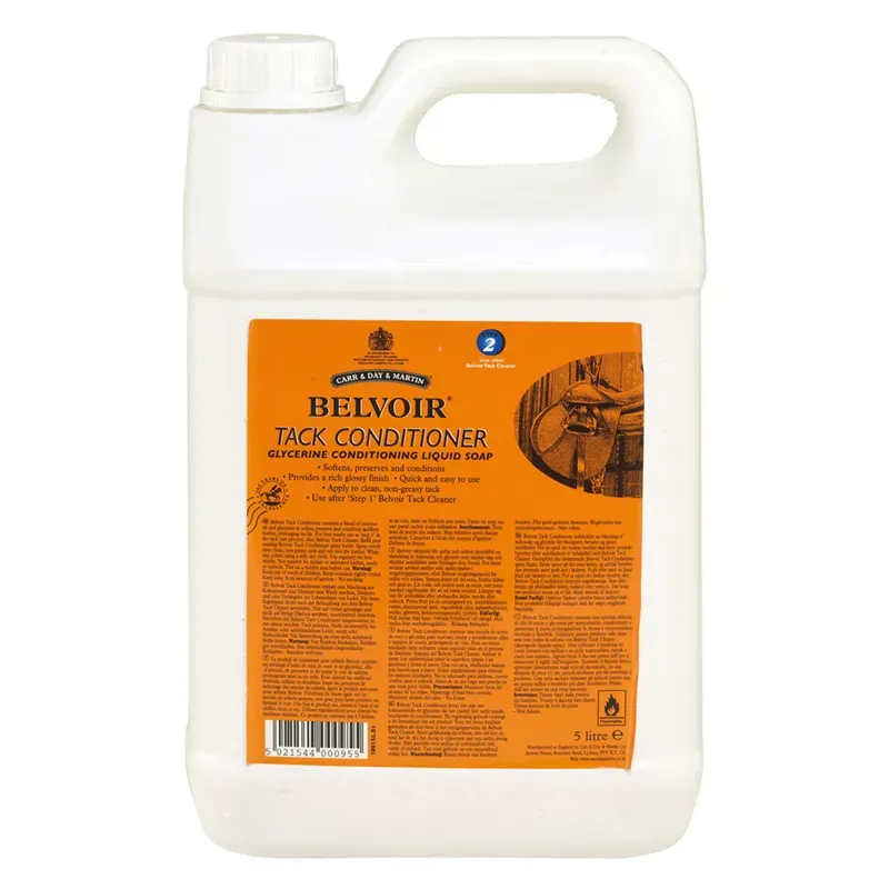 Carr and Day and Martin 5lt Belvoir Step Tack Conditioner
