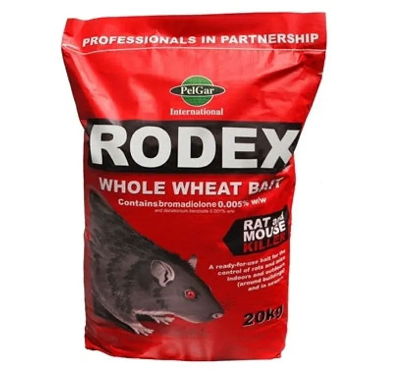 Rodex 20kg Sack Whole Wheat Bait