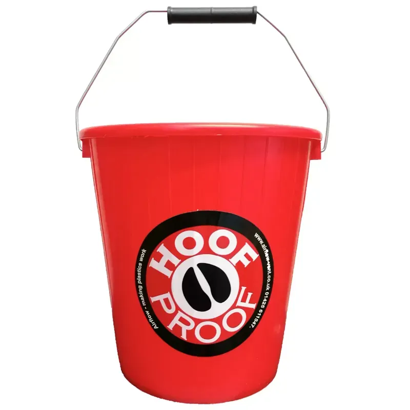 Airflow Hoof Proof Premier 5-litre Calf/Multi Purpose Bucket in Red