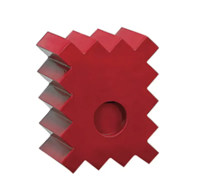 Stubbs Pole Block in Red