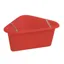 Stubbs Plastic Corner Manger in Red