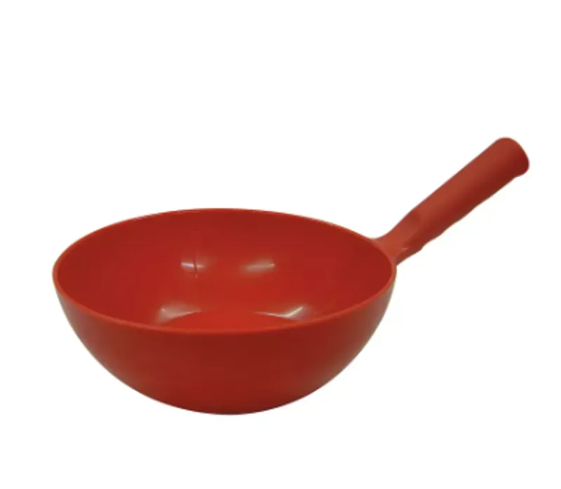 Harold Moore Plastic Round Feed Scoop in Red