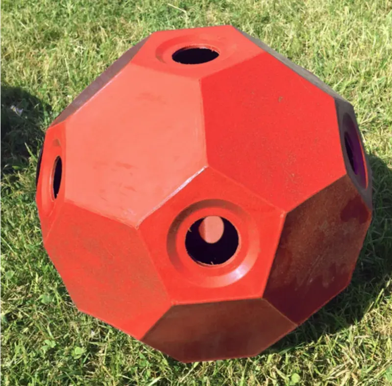 Parallax Small Holed Hay Play in Red