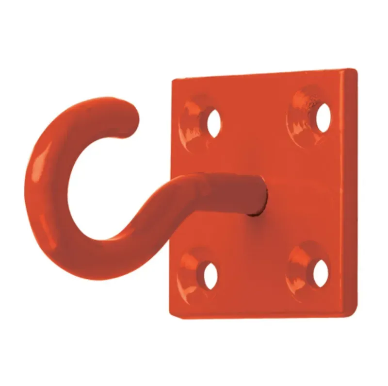 Perry Equestrian 2-pack Chain Hook on Plate in Red
