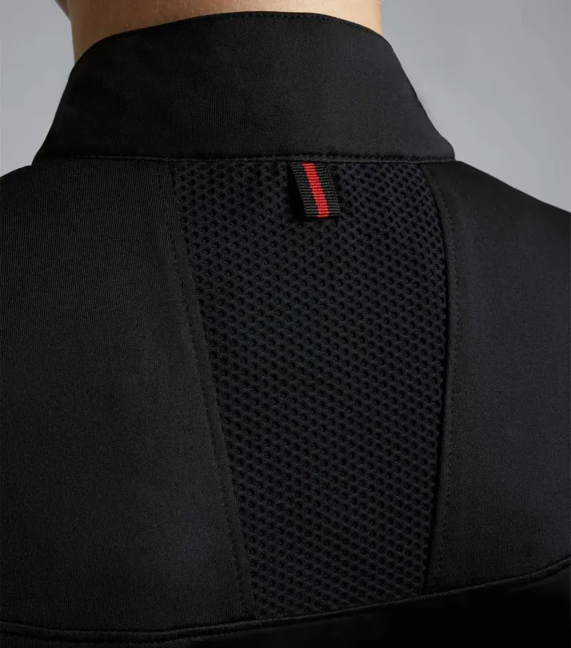 Premier Equine Respiro Riding Polo Shirt in Black-3