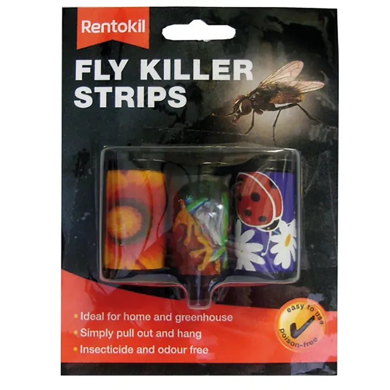 Rentokil Fly Killer Strips - 3-pack