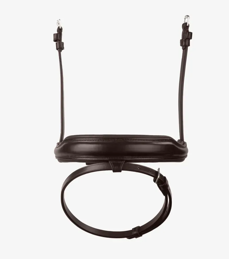 Premier Equine Rizzo Anatomic Flash Noseband in Brown