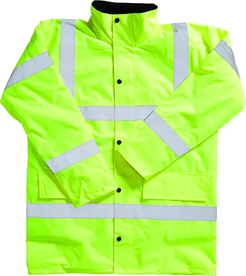 Rodo Limited Adult Blackrock Hi-Viz Coat in Yellow