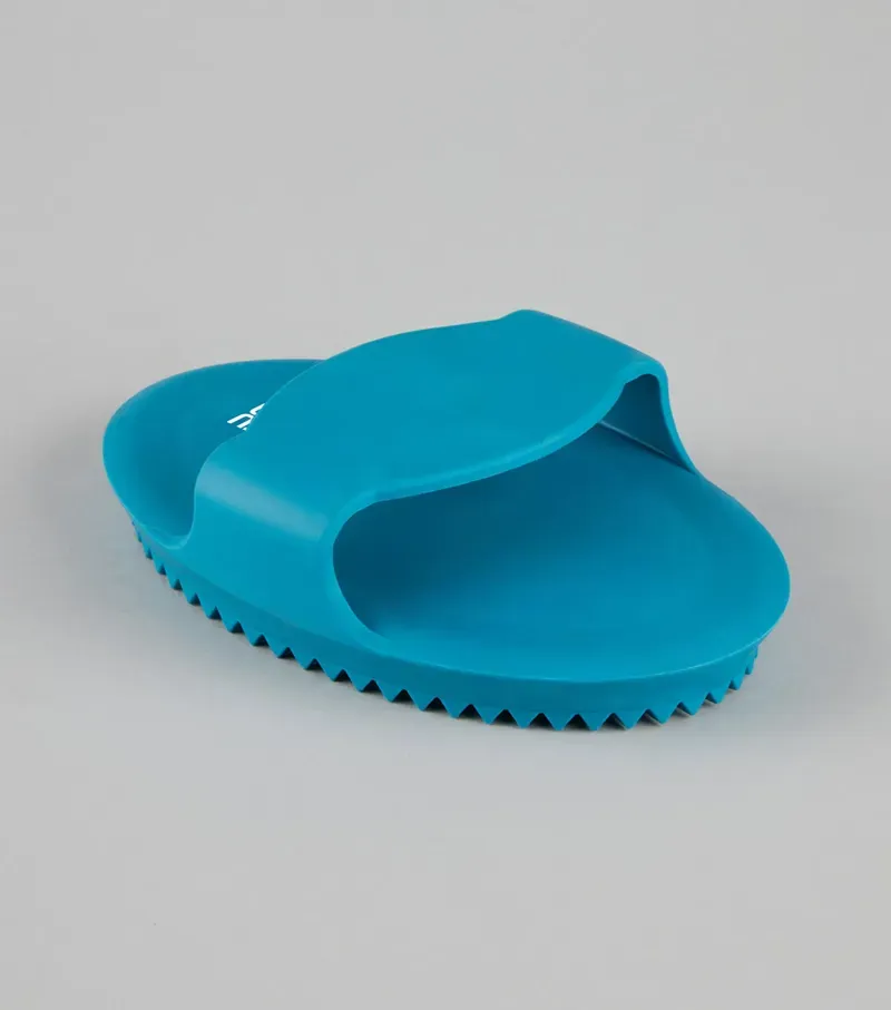 Premier Equine Rubber Curry Comb in Med Blue