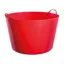Faulks and Company 75 Litre X Large Gorilla Tub in Red