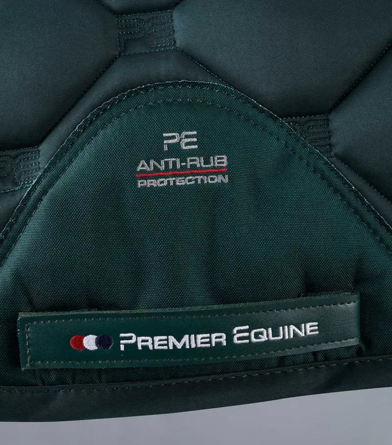 Premier Equine Full Saltare Close Contact Dressage Square in Olive-3