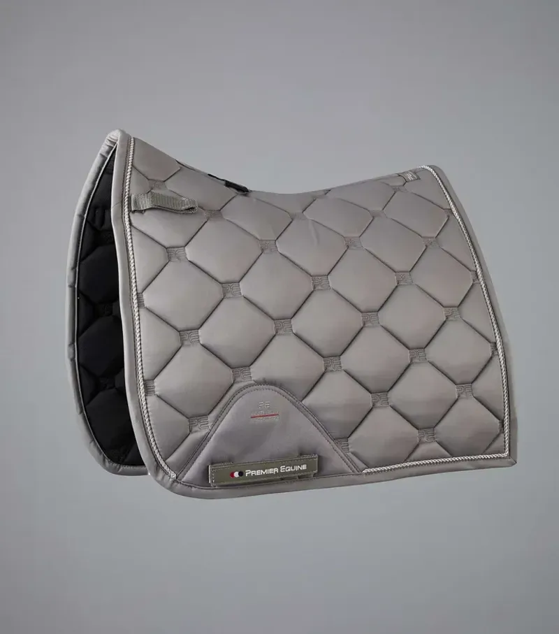 Premier Equine Full Saltare Close Contact Dressage Square in Grey