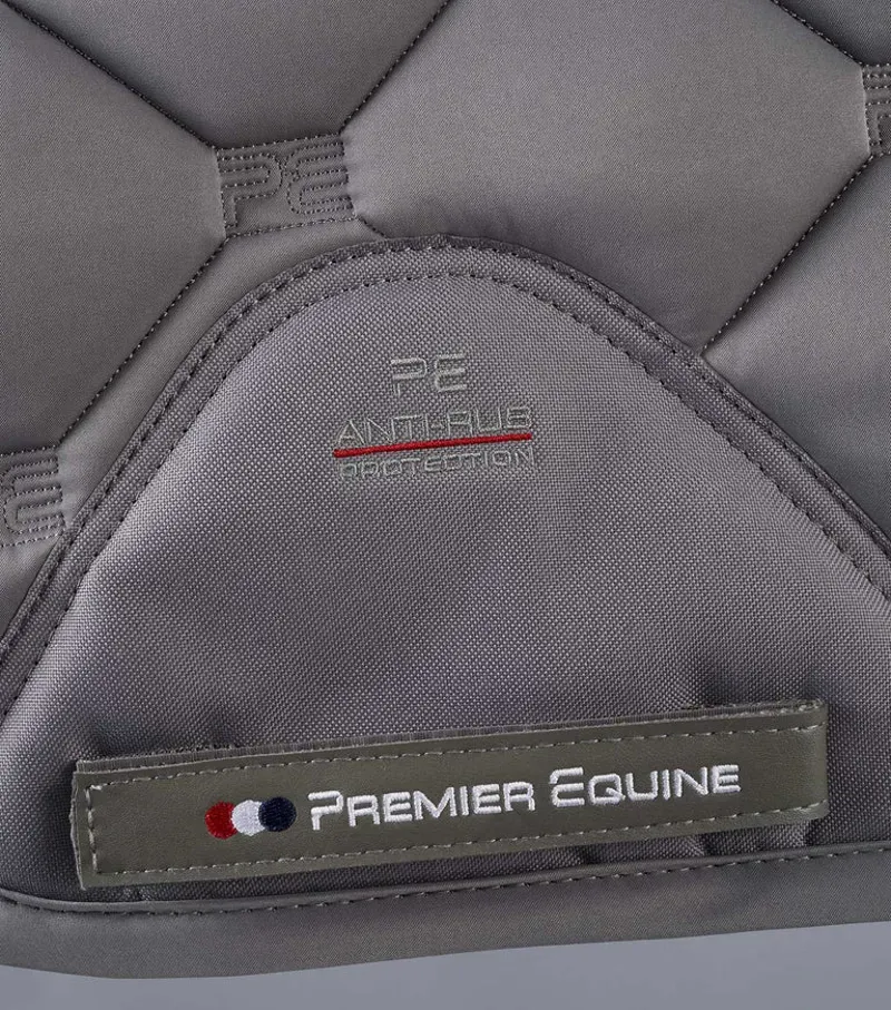 Premier Equine Full Saltare Close Contact Dressage Square in Grey-3