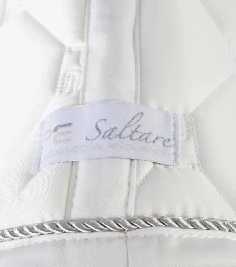 Premier Equine Full Saltare Close Contact Dressage Square in White-4