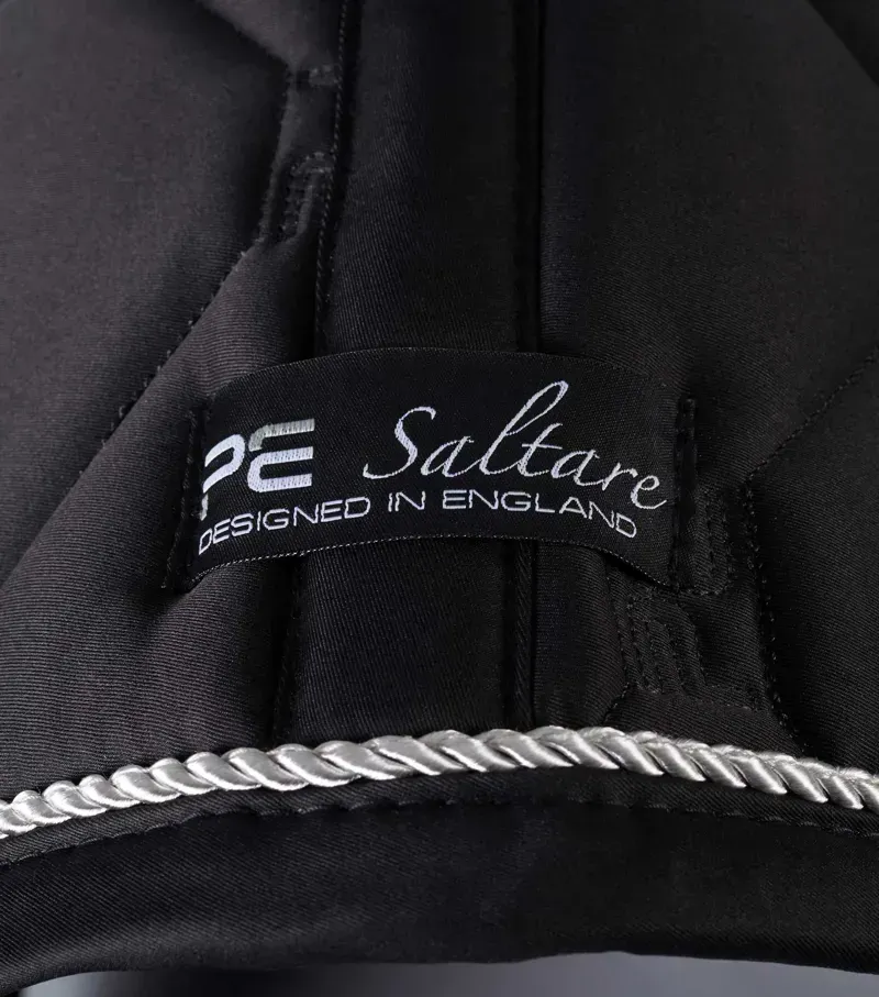 Premier Equine Full Saltare Close Contact GP/Jump Square in Black-4