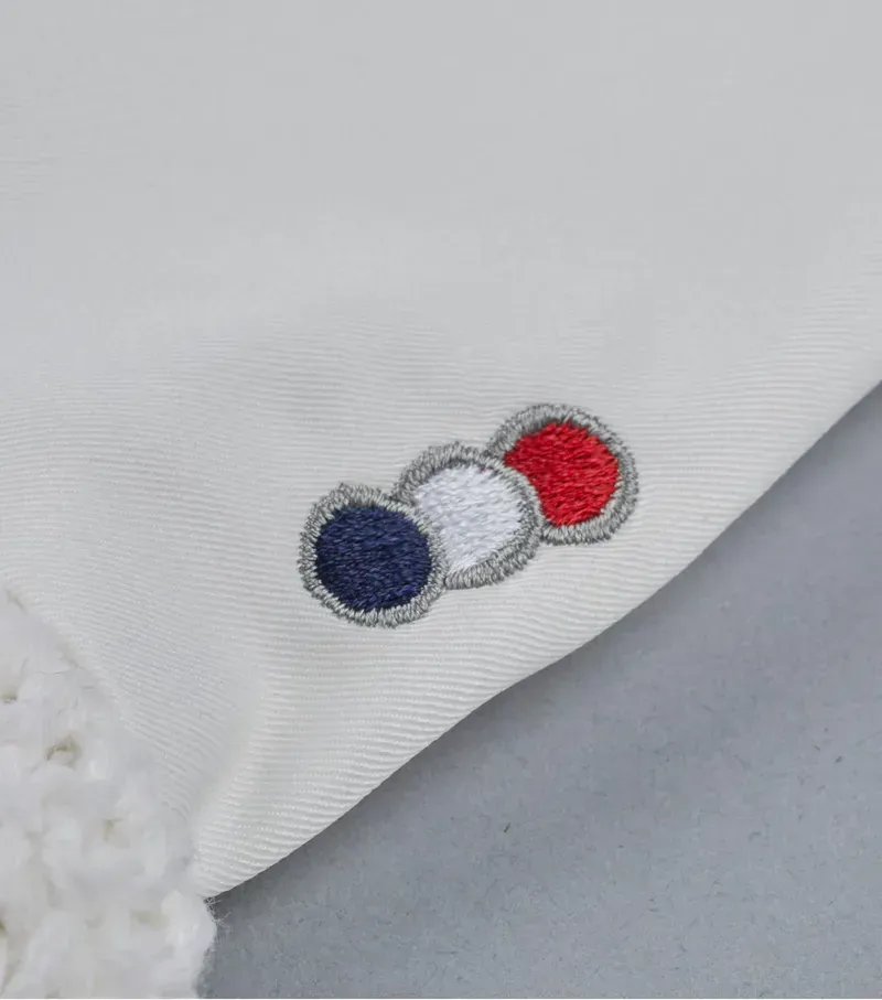 Premier Equine Salto Fly Veil in White-2