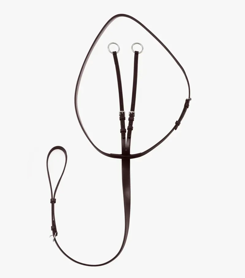 Santadi Adjustable Running Martingale / Brown-2