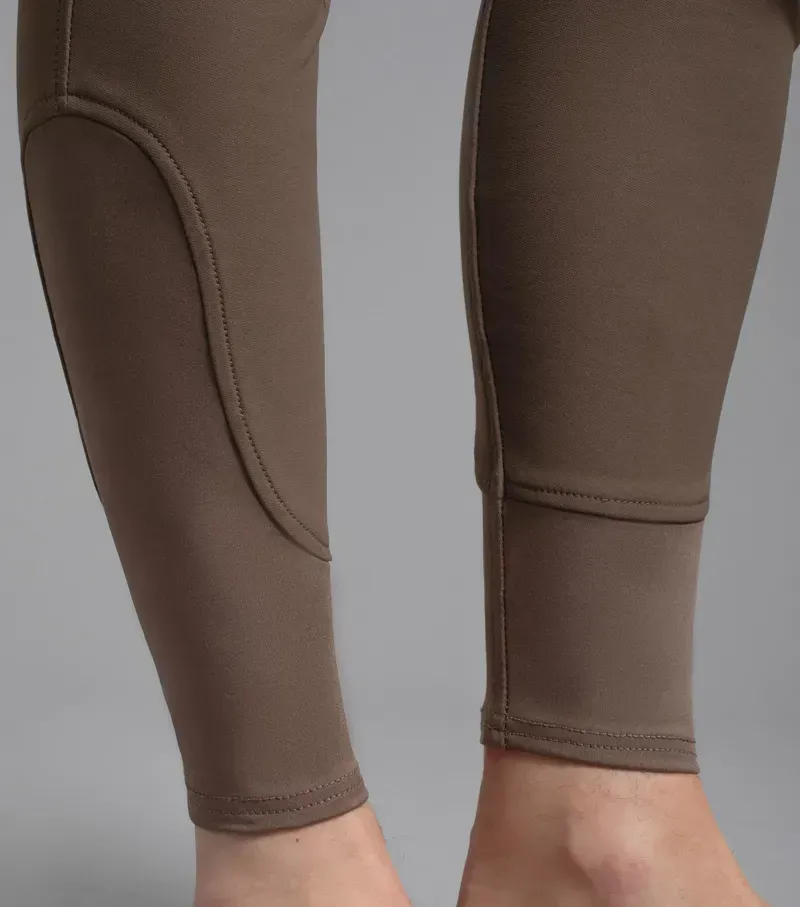 Premier Equine Santino Gel Knee Riding Breeches in Walnut-4