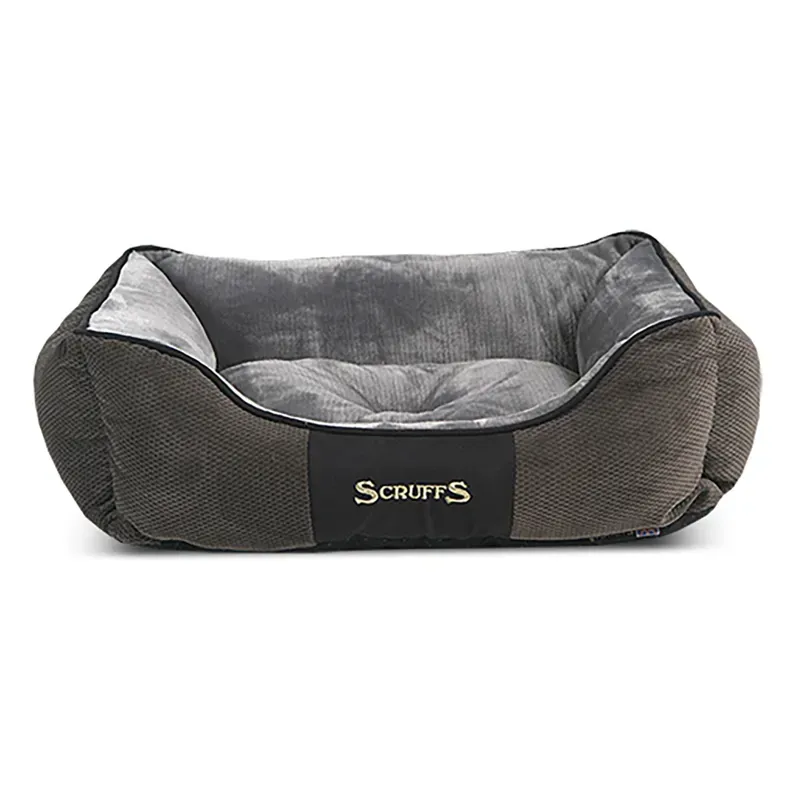 Scruffs Medium Chester Box Bed in Graphite