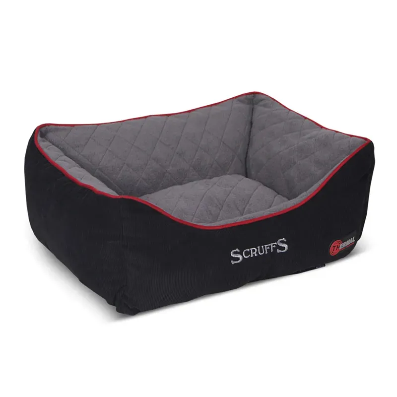 Scruffs Small Thermal Box Bed in Black