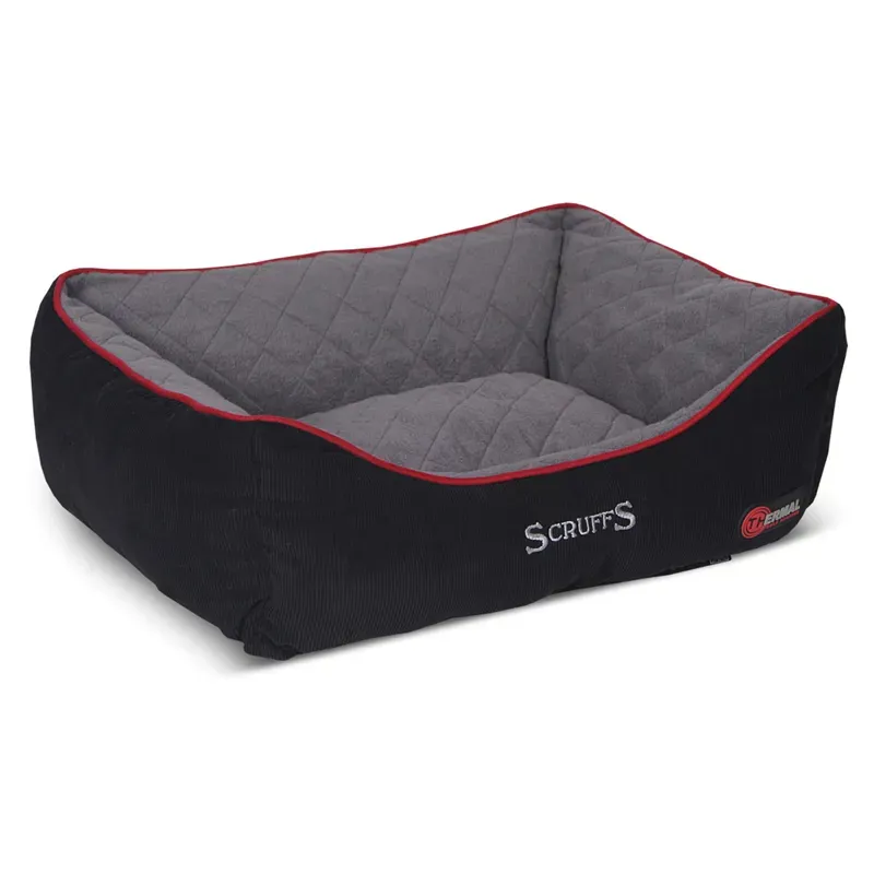 Scruffs Large Thermal Box Bed in Black