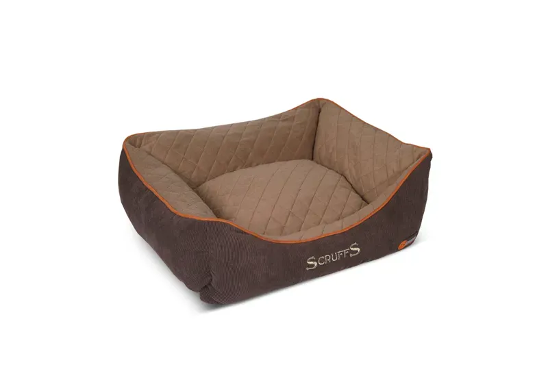 Scruffs Small Thermal Box Bed in Brown