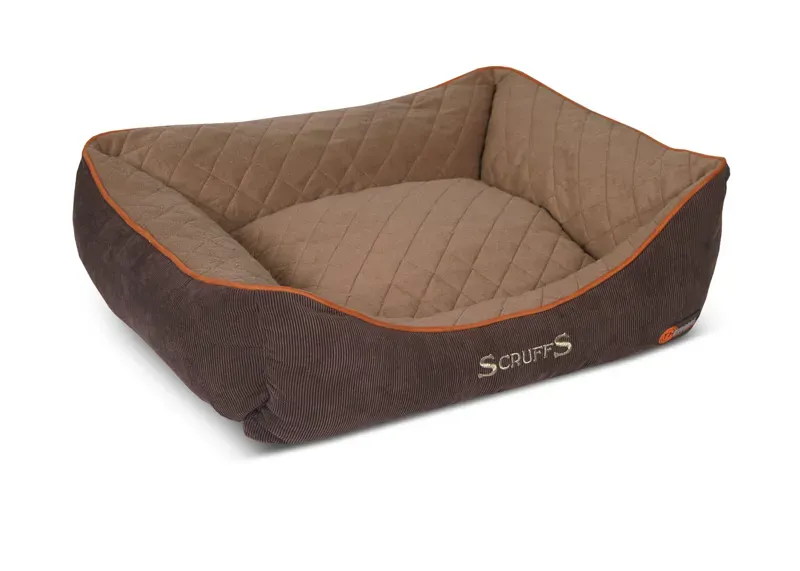 Scruffs Large Thermal Box Bed in Brown